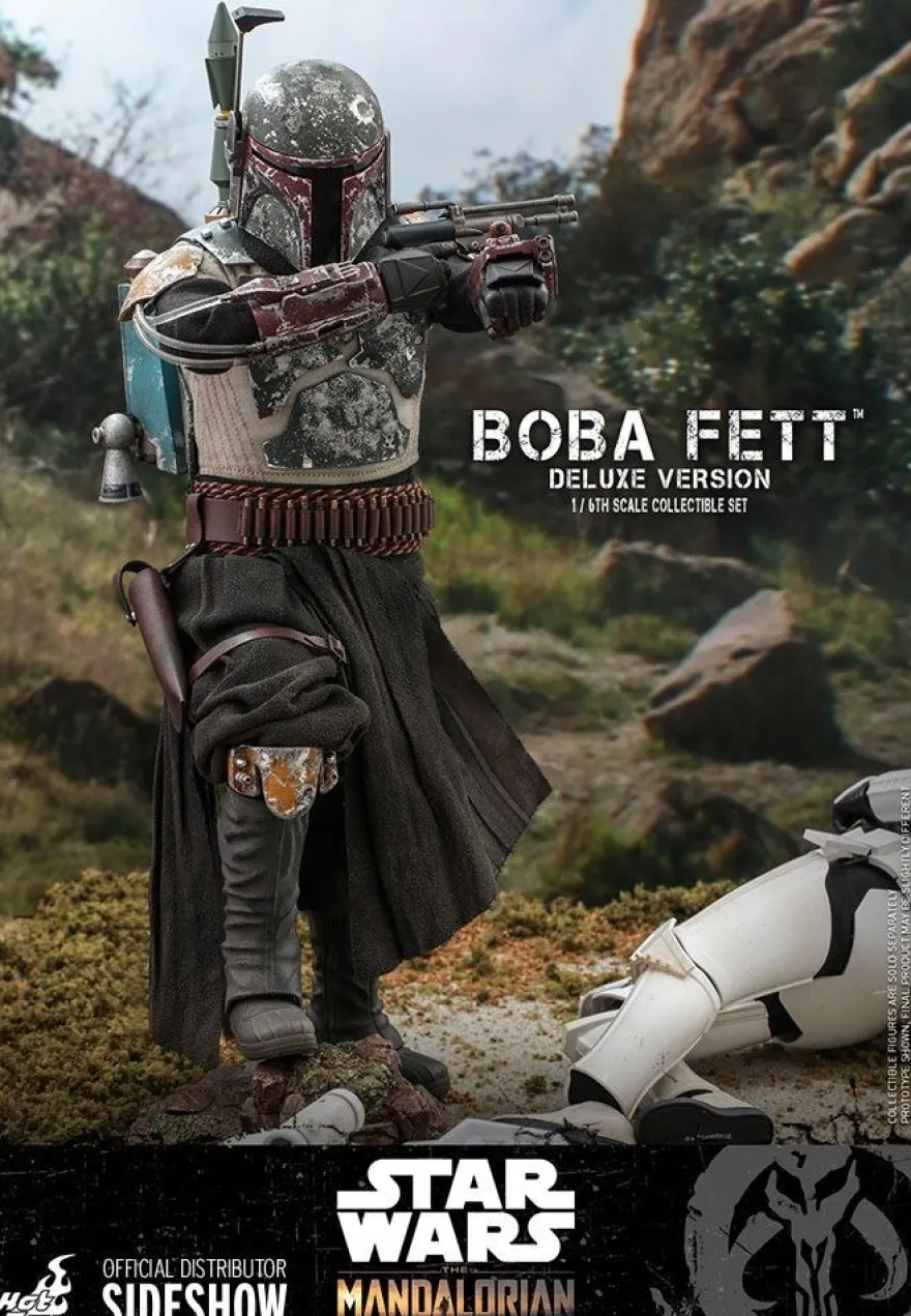 Star Wars The Mandalorian Television Masterpiece Actionfiguren 1/6 Boba Fett (Deluxe Version, 2-Pack