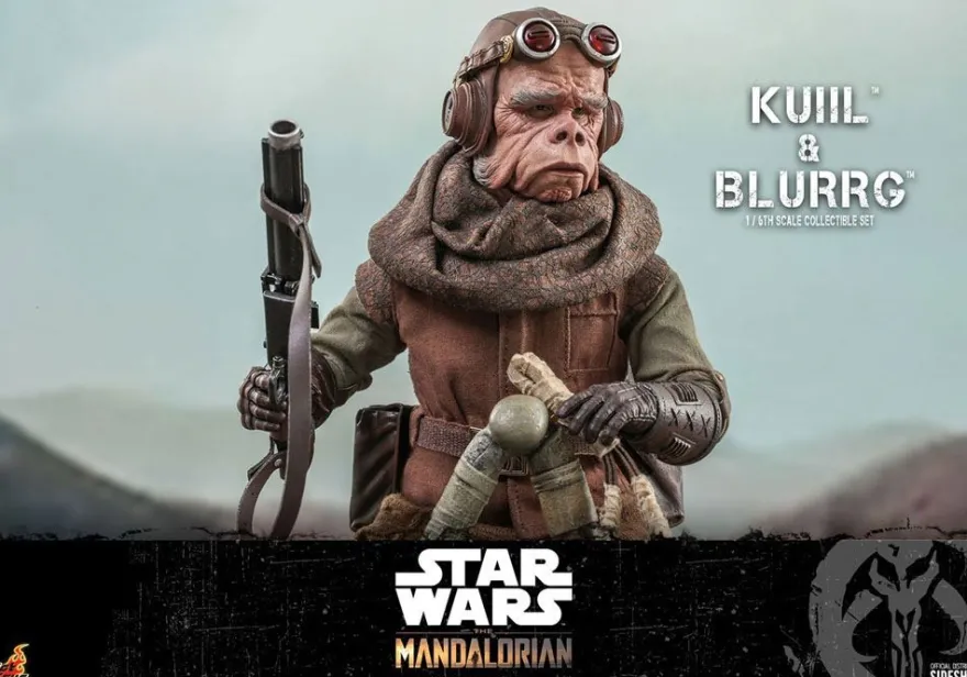 Star Wars The Mandalorian Television Masterpiece Actionfiguren 1/6 Kuiil & Blurrg (2-Pack)