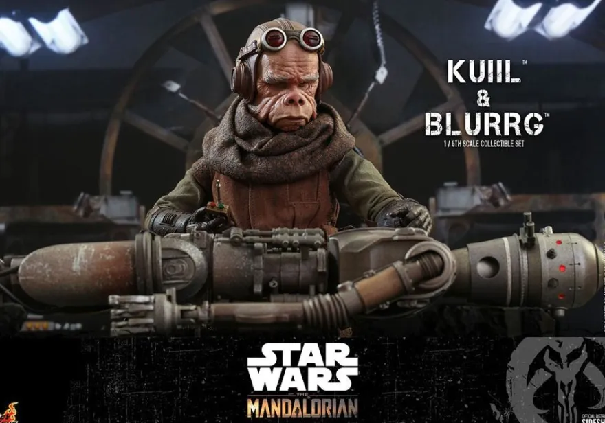 Star Wars The Mandalorian Television Masterpiece Actionfiguren 1/6 Kuiil & Blurrg (2-Pack)
