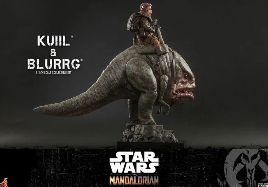 Star Wars The Mandalorian Television Masterpiece Actionfiguren 1/6 Kuiil & Blurrg (2-Pack)