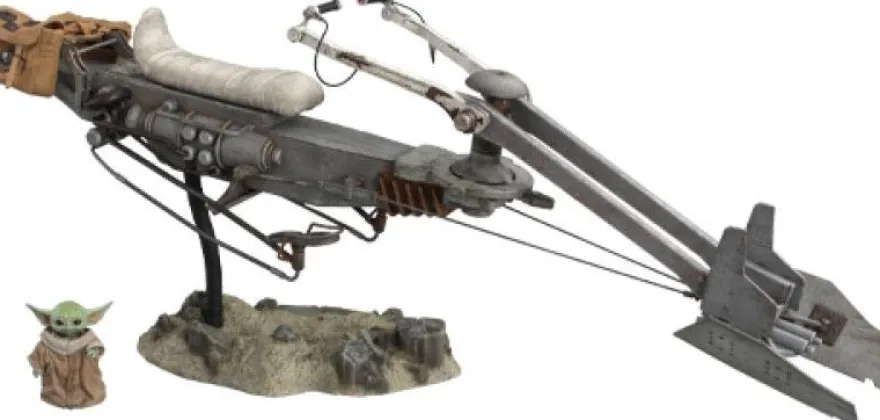 Star Wars The Mandalorian Television Masterpiece Fahrzeug 1/6 Swoop Bike
