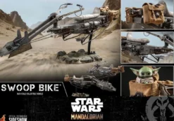 Star Wars The Mandalorian Television Masterpiece Fahrzeug 1/6 Swoop Bike