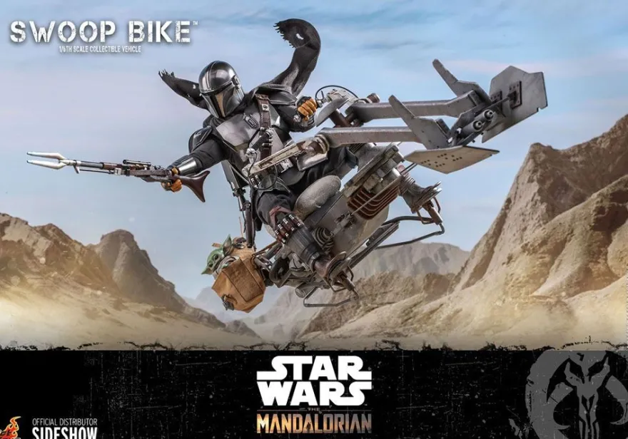 Star Wars The Mandalorian Television Masterpiece Fahrzeug 1/6 Swoop Bike