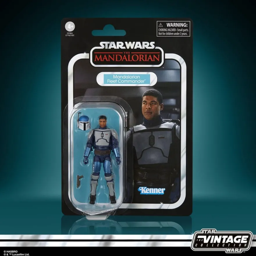Star Wars: The Mandalorian Vintage Collection Actionfigur Mandalorian Fleet Commander 10 cm