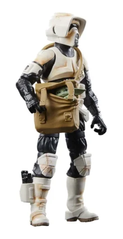 Star Wars: The Mandalorian Vintage Collection Speeder Bike und Scout Trooper & Grogu