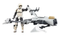 Star Wars: The Mandalorian Vintage Collection Speeder Bike und Scout Trooper & Grogu