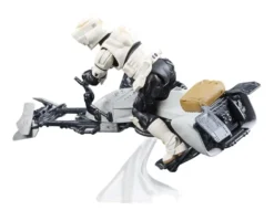Star Wars: The Mandalorian Vintage Collection Speeder Bike und Scout Trooper & Grogu
