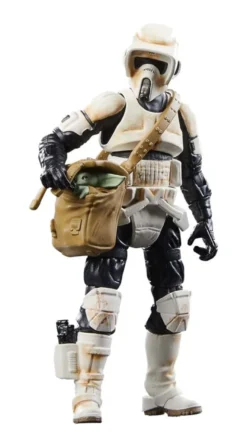 Star Wars: The Mandalorian Vintage Collection Speeder Bike und Scout Trooper & Grogu