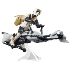 Star Wars: The Mandalorian Vintage Collection Speeder Bike und Scout Trooper & Grogu