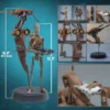 Star Wars: The Phantom Menace Movie Masterpiece Actionfiguren Set 1/6 Battle Droid & STAP 32 cm