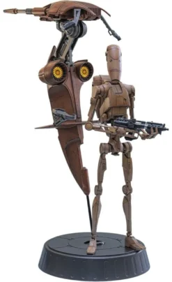 Star Wars: The Phantom Menace Movie Masterpiece Actionfiguren Set 1/6 Battle Droid & STAP 32 cm