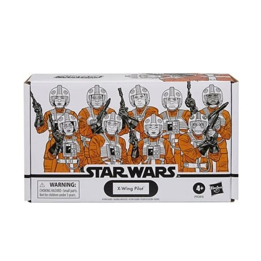 Star Wars The Vintage Collection X-Wing Pilot 3 3/4-Inch Actionfiguren 4-Pack