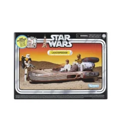 Star Wars The Vintage Collection 3 3/4-Inch Scale Landspeeder & Luke Skywalker (Tatooine) Vehicle