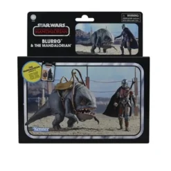Star Wars The Vintage Collection Blurrg & The Mandalorian Actionfiguren-Set