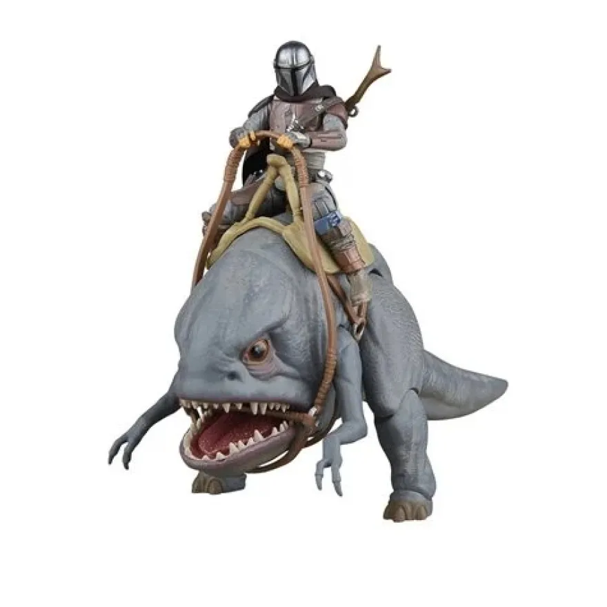 Star Wars The Vintage Collection Blurrg & The Mandalorian Actionfiguren-Set
