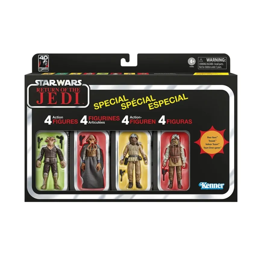 Star Wars The Vintage Collection Jabba's Court Denizens 3 3/4-Inch Actionfiguren 4-Pack