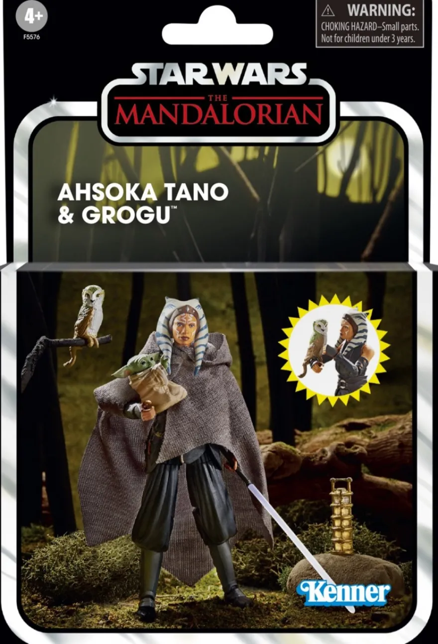 Star Wars Vintage Collection Actionfigur 10 cm Ahsoka Tano & Grogu (Deluxe)