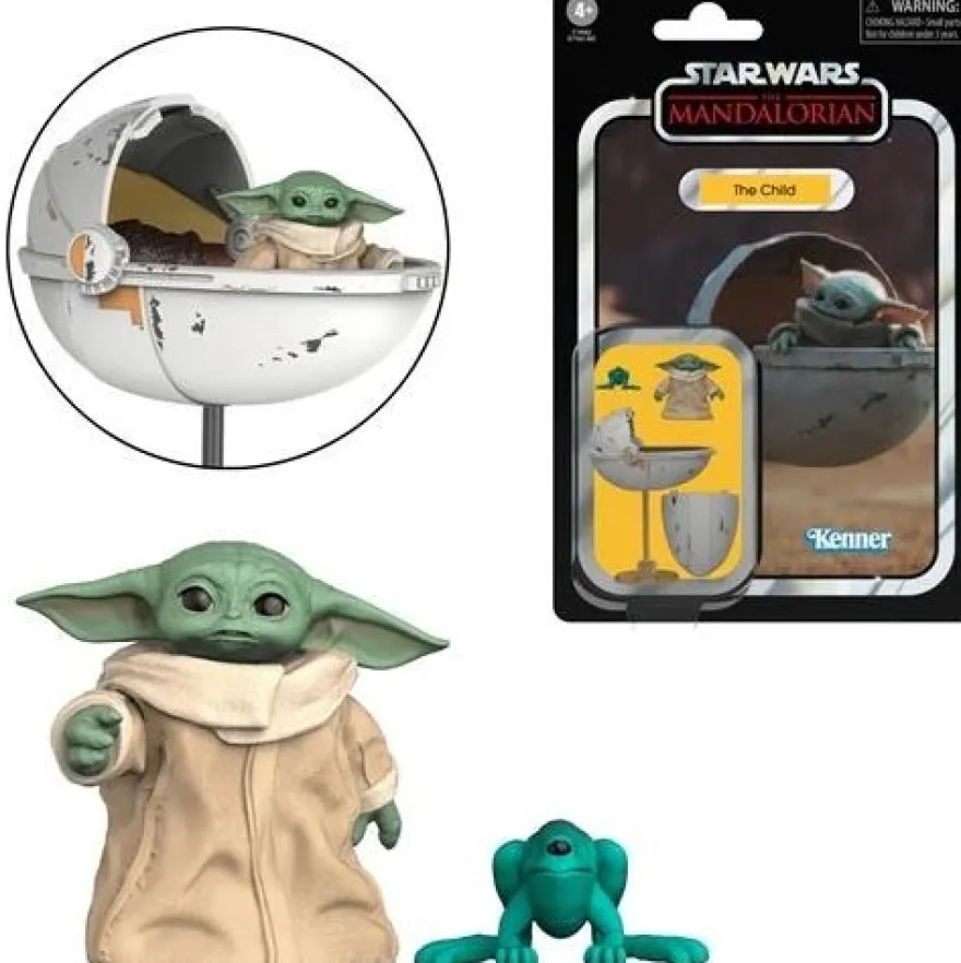 Star Wars Vintage Collection Actionfigur 10 cm The Child (with Pram)