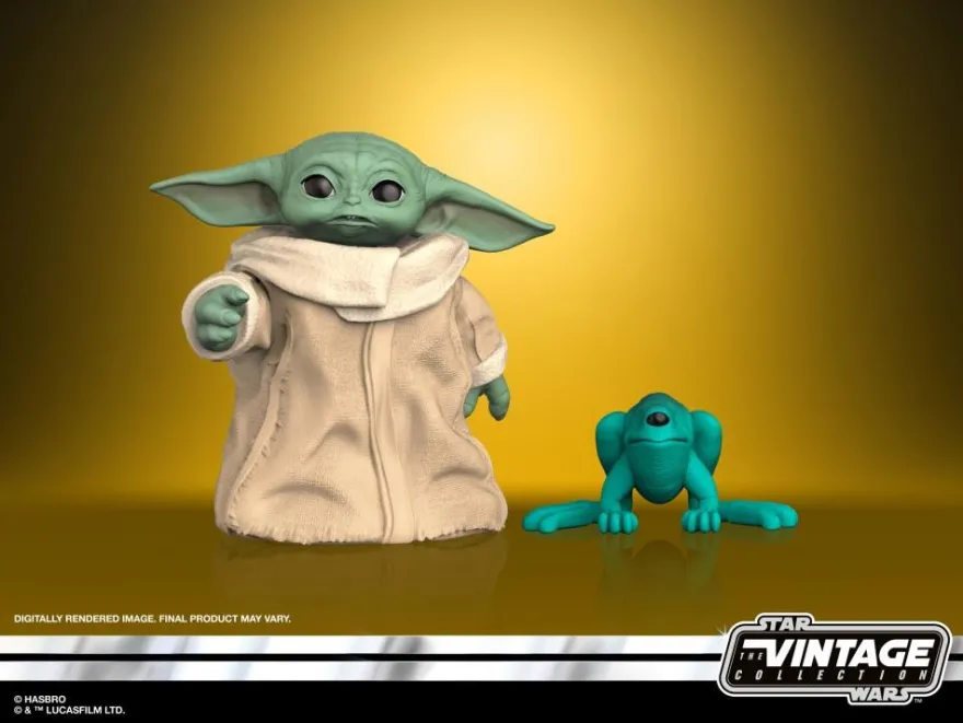 Star Wars Vintage Collection Actionfigur 10 cm The Child (with Pram)