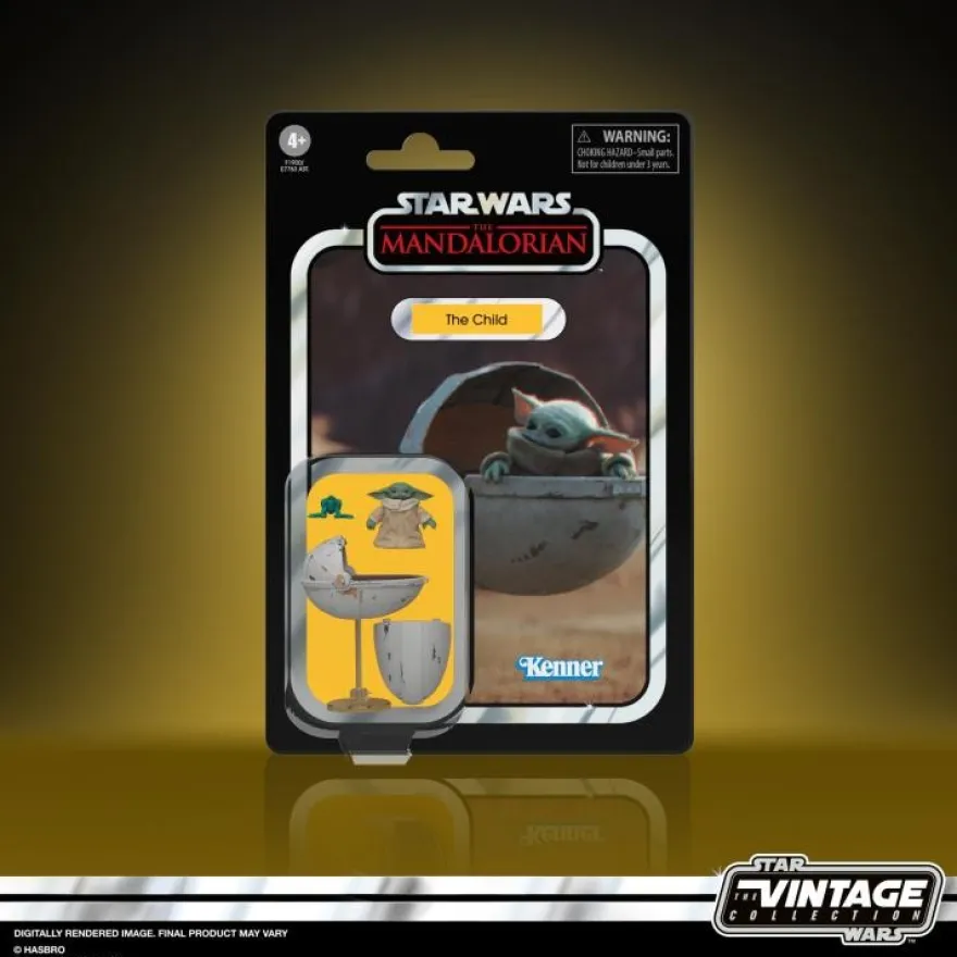 Star Wars Vintage Collection Actionfigur 10 cm The Child (with Pram)