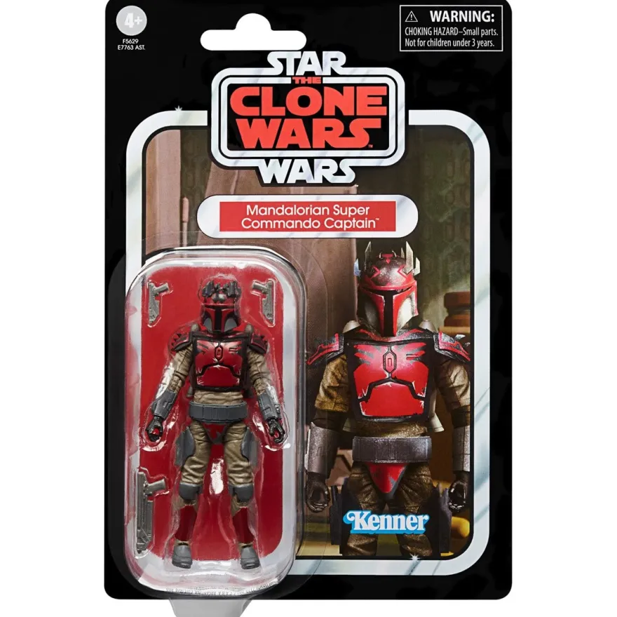 Star Wars Vintage Collection Actionfigur 10 cm Mandalorian Super Commando Captain