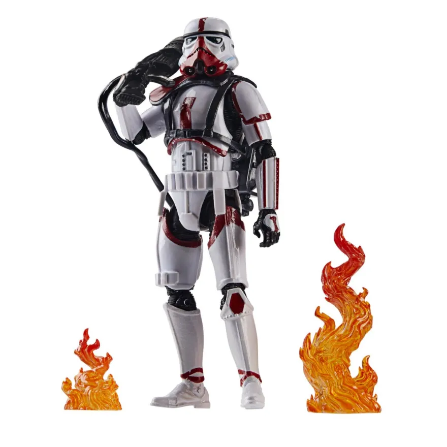 Star Wars Vintage Collection Actionfigur 10 cm Incinerator Trooper & Grogu (Deluxe)