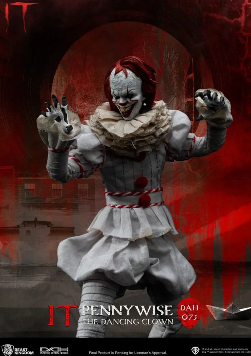 Stephen King's Es Dynamic 8ction Heroes Actionfigur 1:9 Pennywise 21 cm
