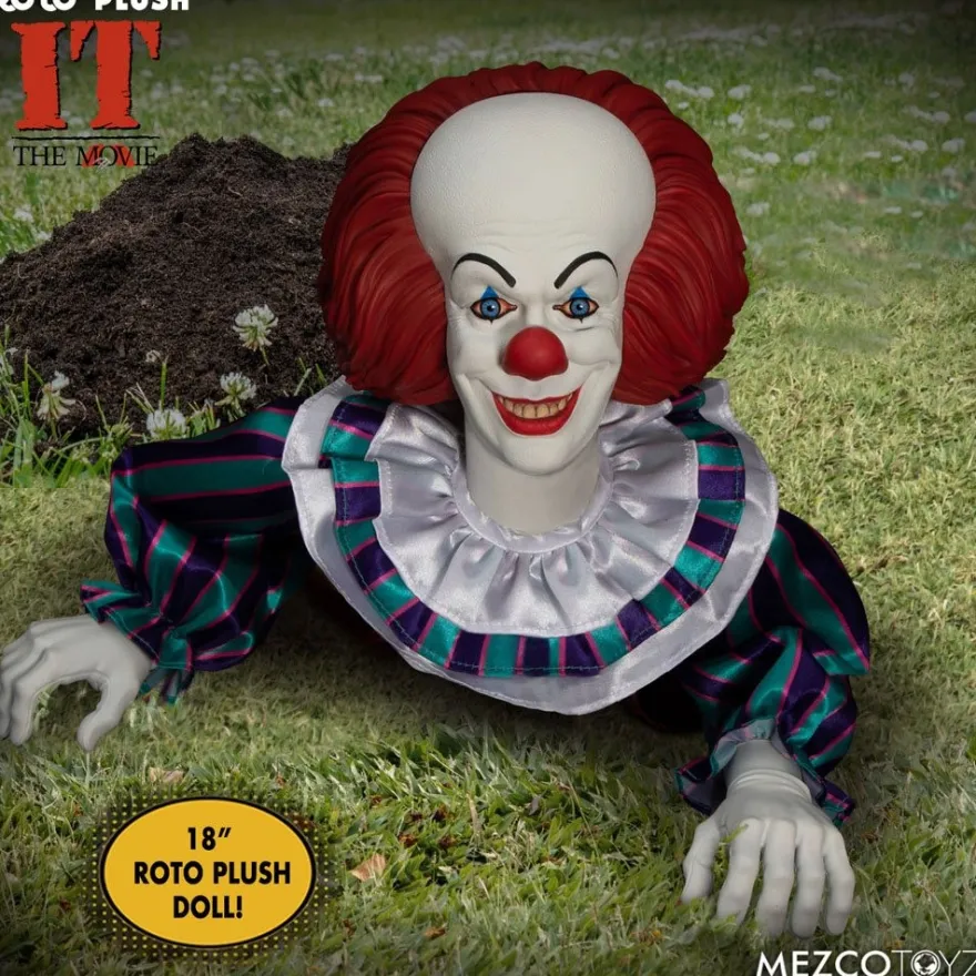 Stephen Kings Es 1990 MDS Roto Puppe Pennywise 46 cm