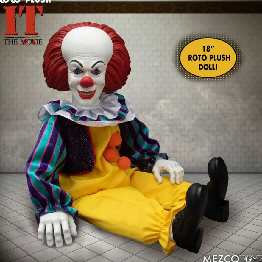 Stephen Kings Es 1990 MDS Roto Puppe Pennywise 46 cm