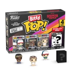 Stranger Things Bitty POP! Vinyl Figuren 4er-Pack Dustin 2,5 cm