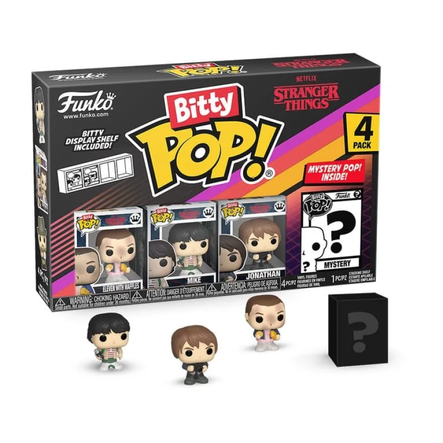 Stranger Things Bitty POP! Vinyl Figuren 4er-Pack Eleven 2,5 cm