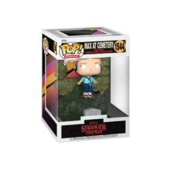 Stranger Things POP Moments Deluxe Vinyl Figur Max at Cemetery 9 cm