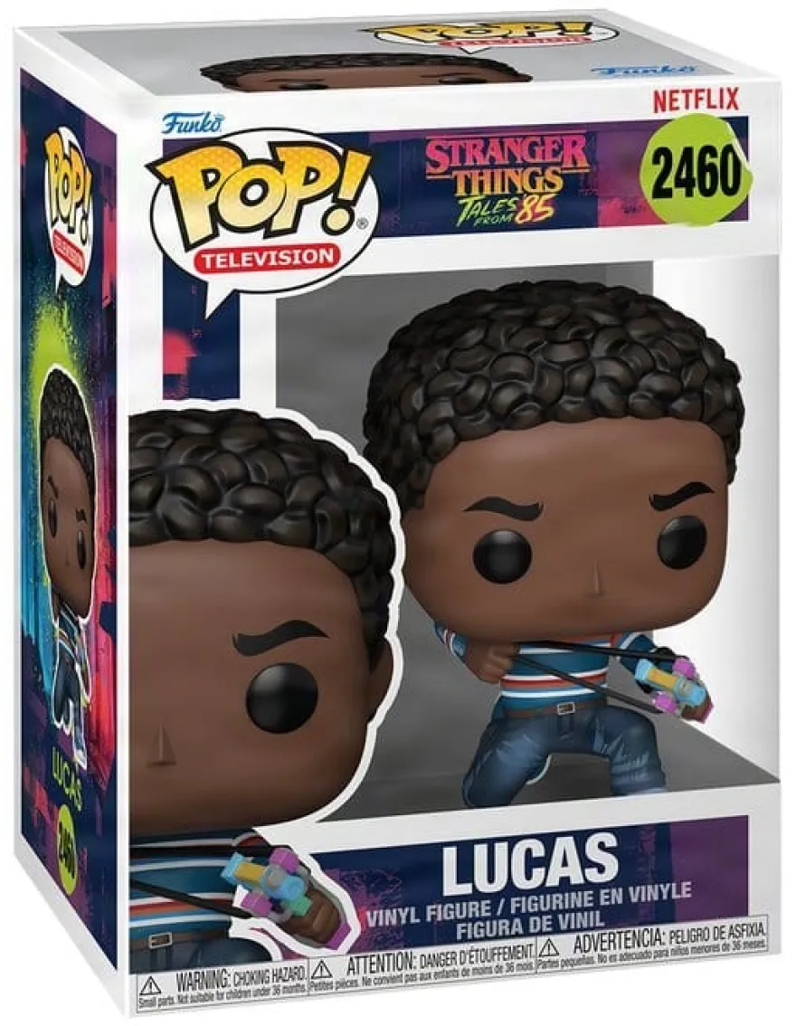 Stranger Things: Tales from '85 POP! Animation Vinyl Figur Lucas 9 cm