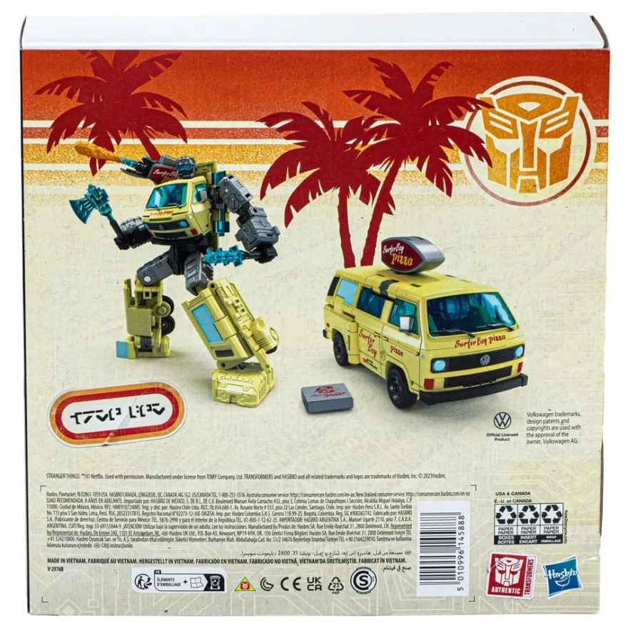 Stranger Things x Transformers Actionfigur Code Red