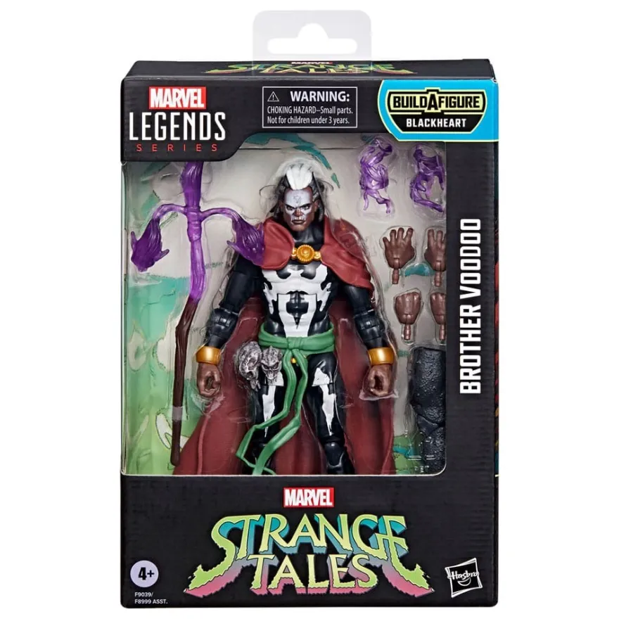 Strange Tales Marvel Legends Actionfigur Brother Voodoo (BAF: Blackheart) 15 cm