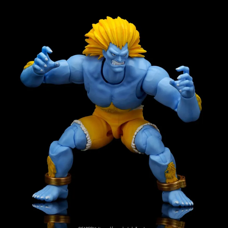 Street Fighter 2 Blanka Player 2 Actionfigur 1:12 Exclusive