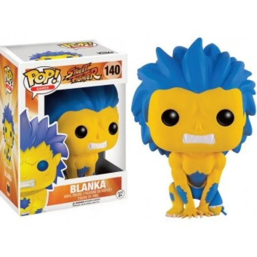 Street Fighter Funko Pop! Vinylfigur Blanka (Yellow) 140 Exclusive