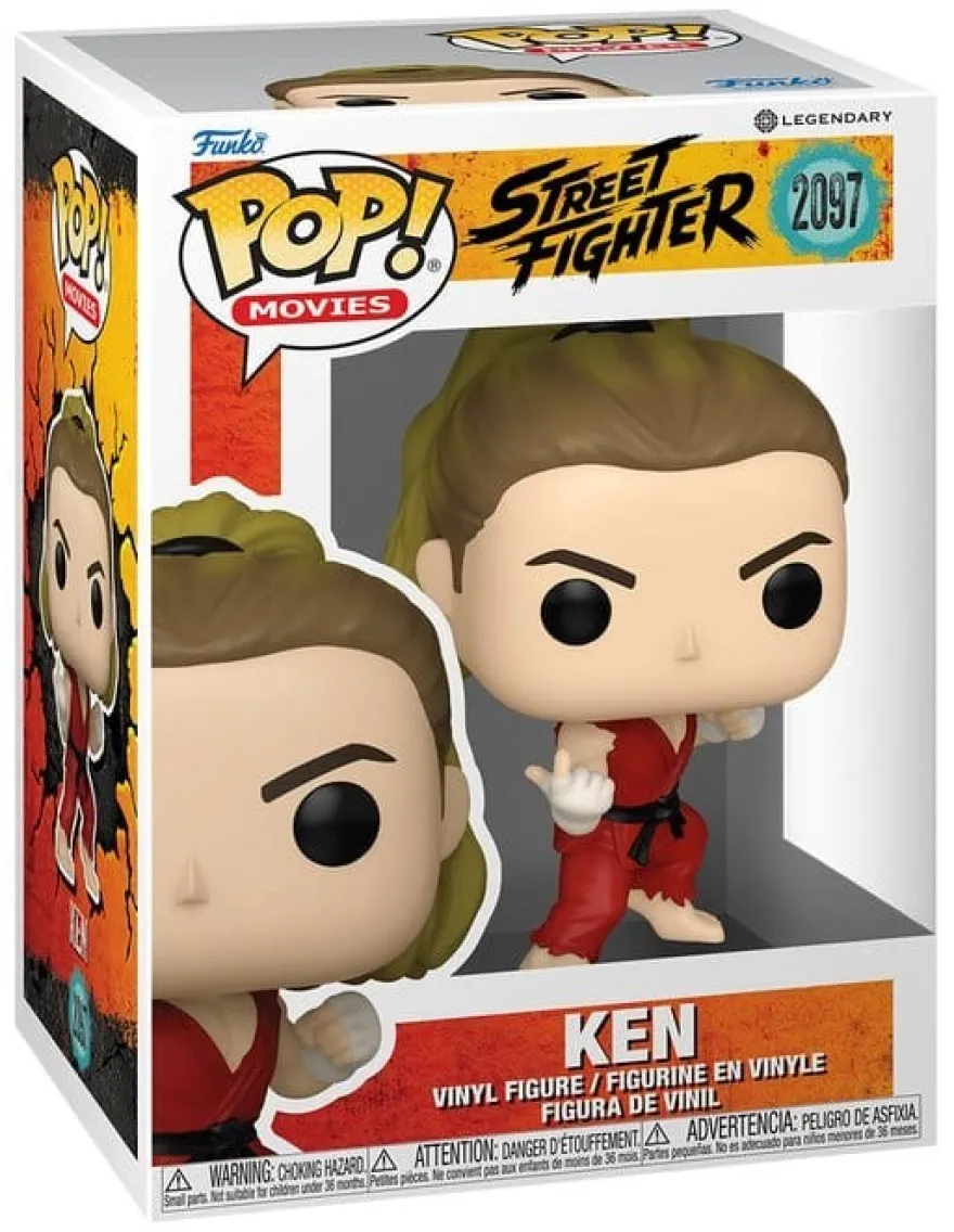 Street Fighter (2026) POP! Movies Vinyl Figur Ken 9 cm
