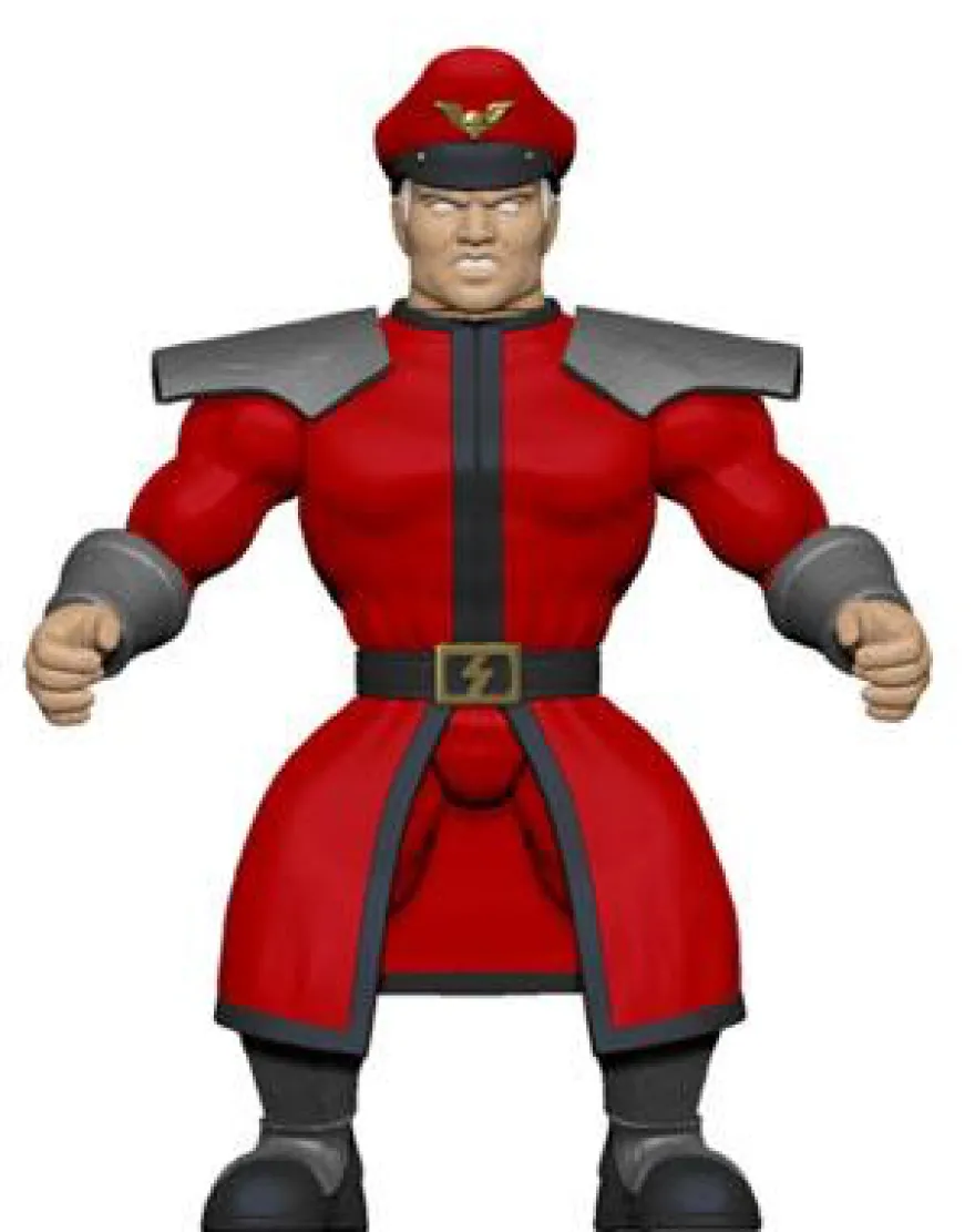 Street Fighter Savage World Actionfigur M. Bison