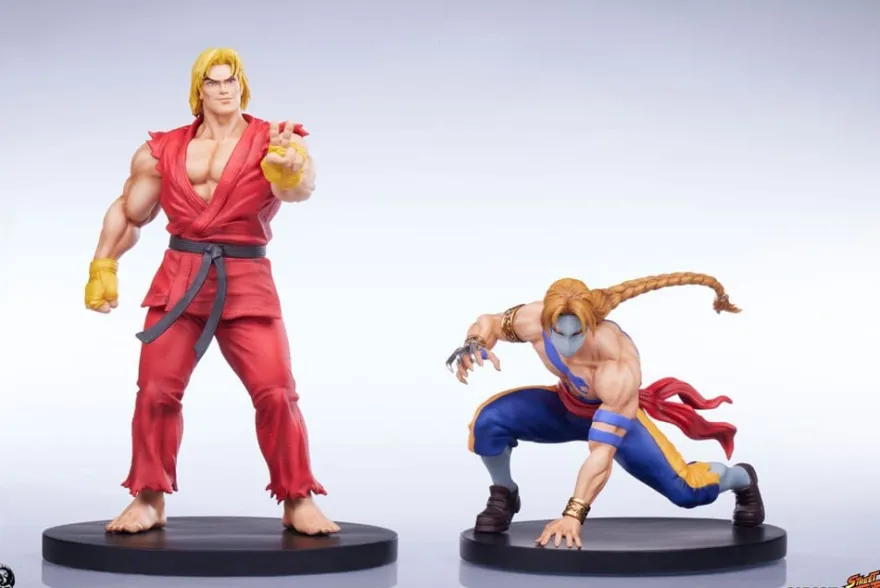 Street Fighter Street Jam Statuen 1/10 Ken & Vega Set
