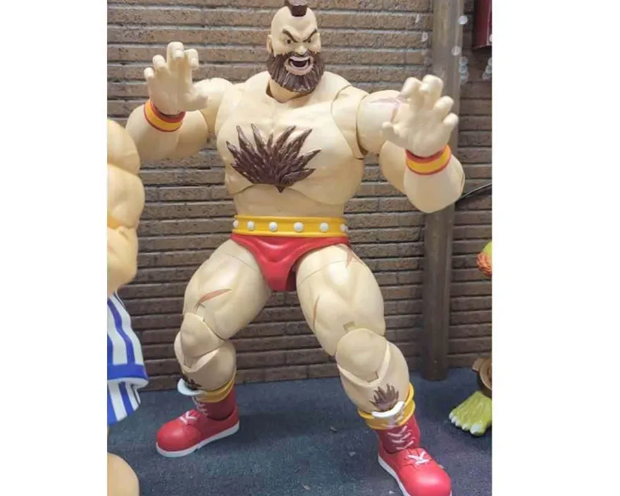Street Fighter 2: Zangief - De Luxe Actionfigur Scale 1:12