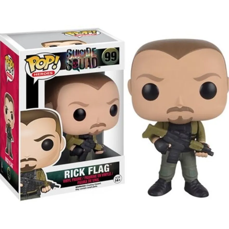 Suicide Squad Funko Pop! Vinylfigur Rick Flag 99