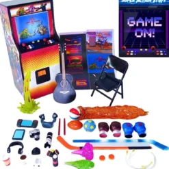 Super Action Stuff - Game On Arcade mit LED - Cats with Knives 2 - 1/12