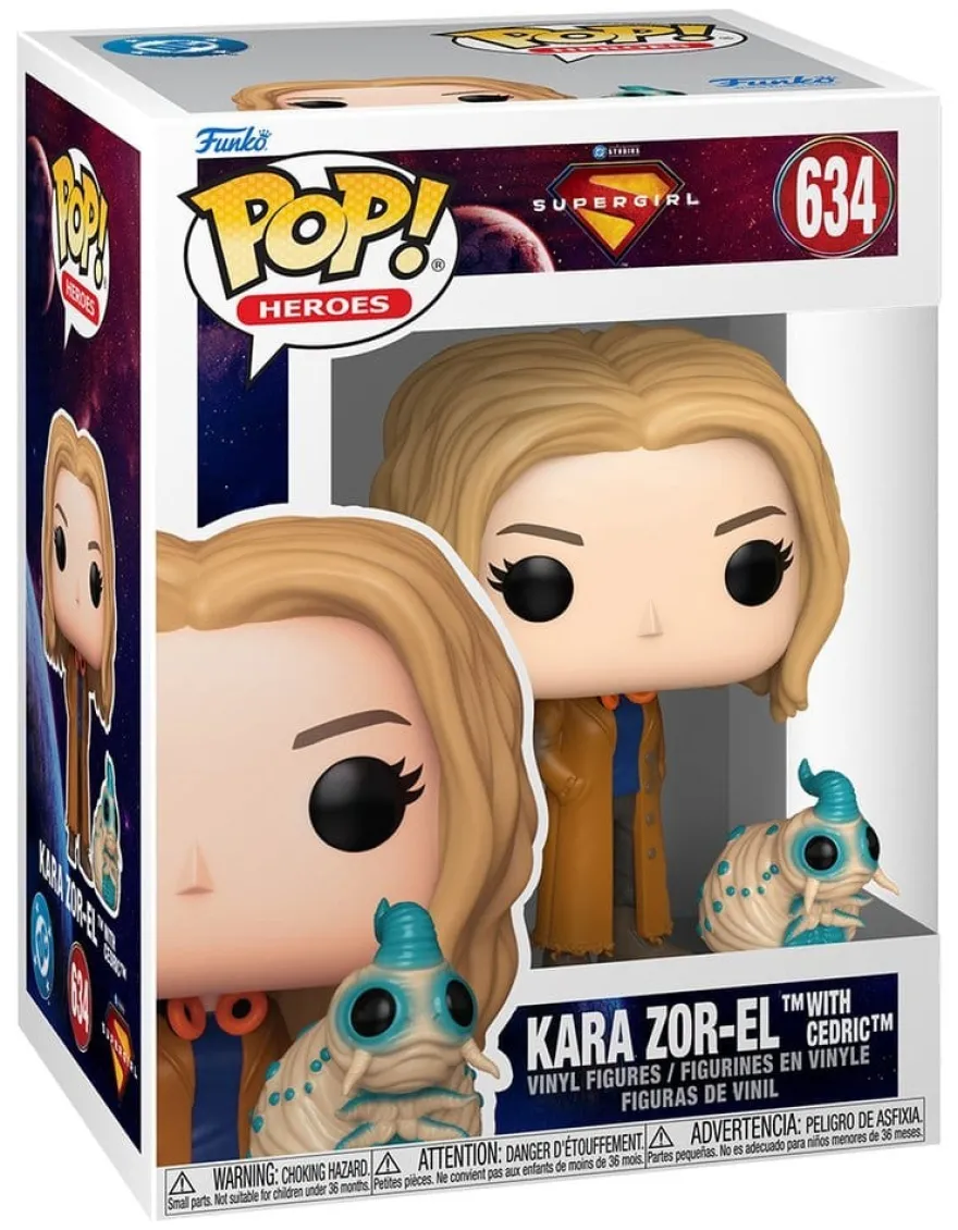Supergirl (2026) POP! Vinyl Figur Kara Zor-El With Cedric 9 cm