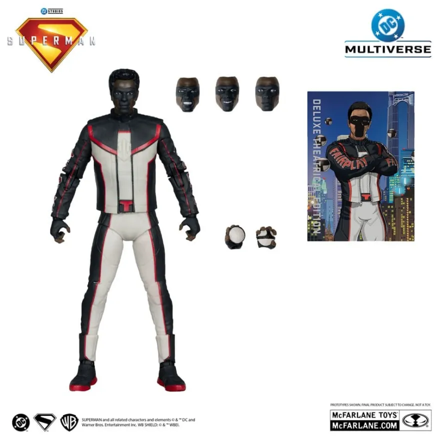 Superman (2025) DC Multiverse Deluxe Theatrical Edition Actionfigur Mr. Terrific (Red Platinum Editi