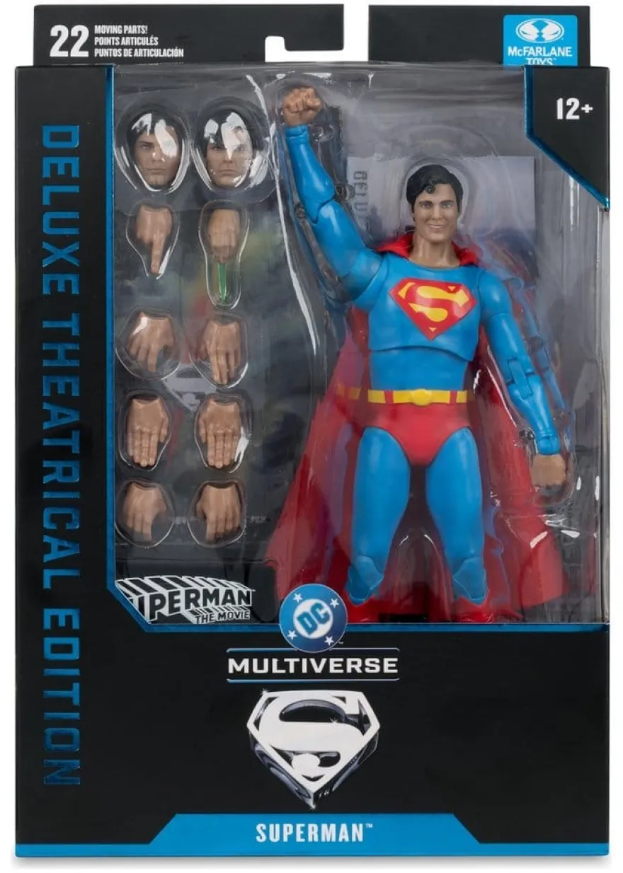 Superman (1978) DC Multiverse Deluxe Theatrical Edition Actionfigur Superman 19 cm
