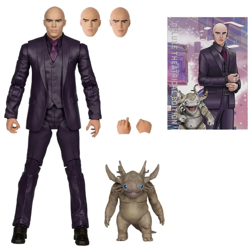 Superman (2025) DC Multiverse Deluxe Actionfigur Lex Luthor with Baby Kaiju (Theatrical Edition)
