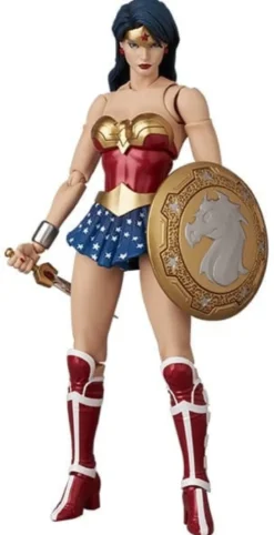 Superman MAFEX Actionfigur Wonder Woman (Superman: For Tomorrow) 15 cm
