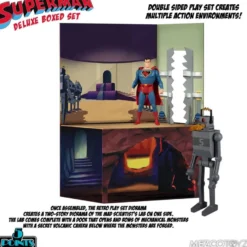 Superman The Mechanical Monsters (1941) '5 Points' Actionfiguren Deluxe Box-Set