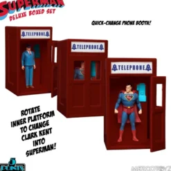 Superman The Mechanical Monsters (1941) '5 Points' Actionfiguren Deluxe Box-Set